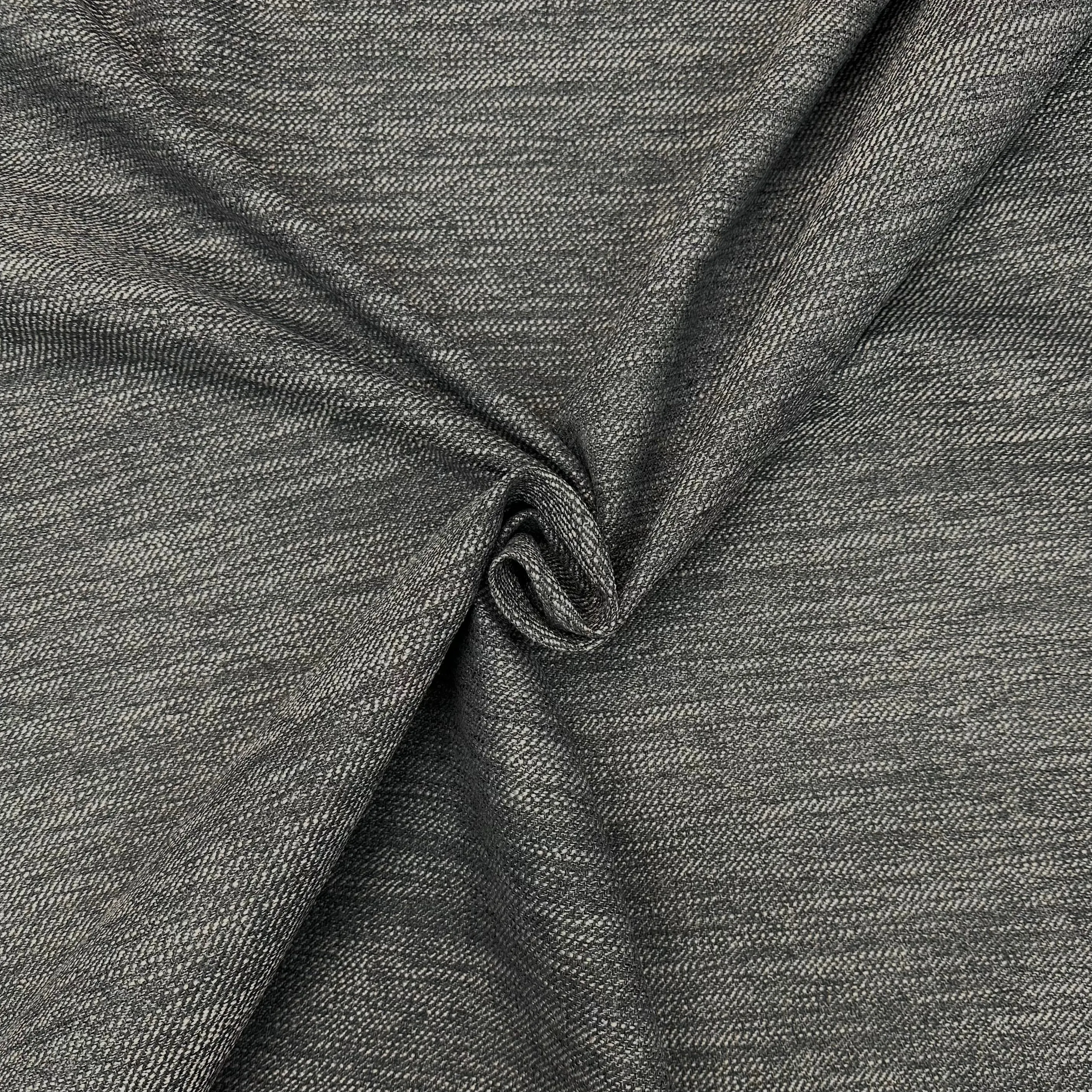 Warm Gray Retro Jacquard Upholstery Fabric 58"