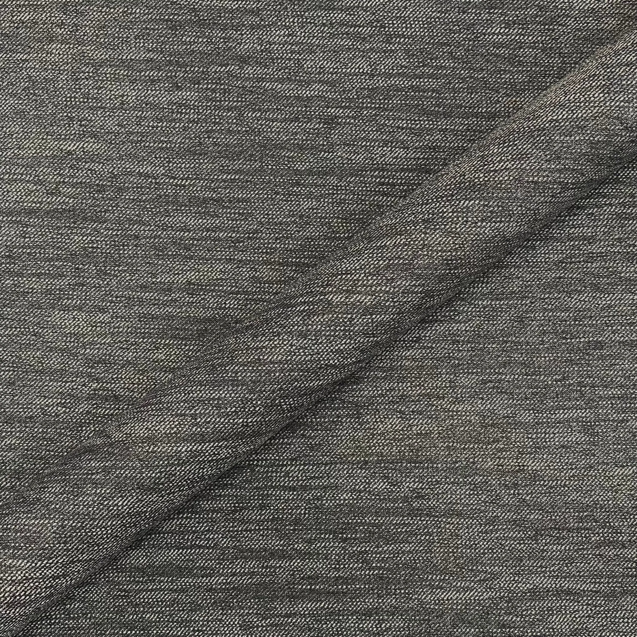Warm Gray Retro Jacquard Upholstery Fabric 58"