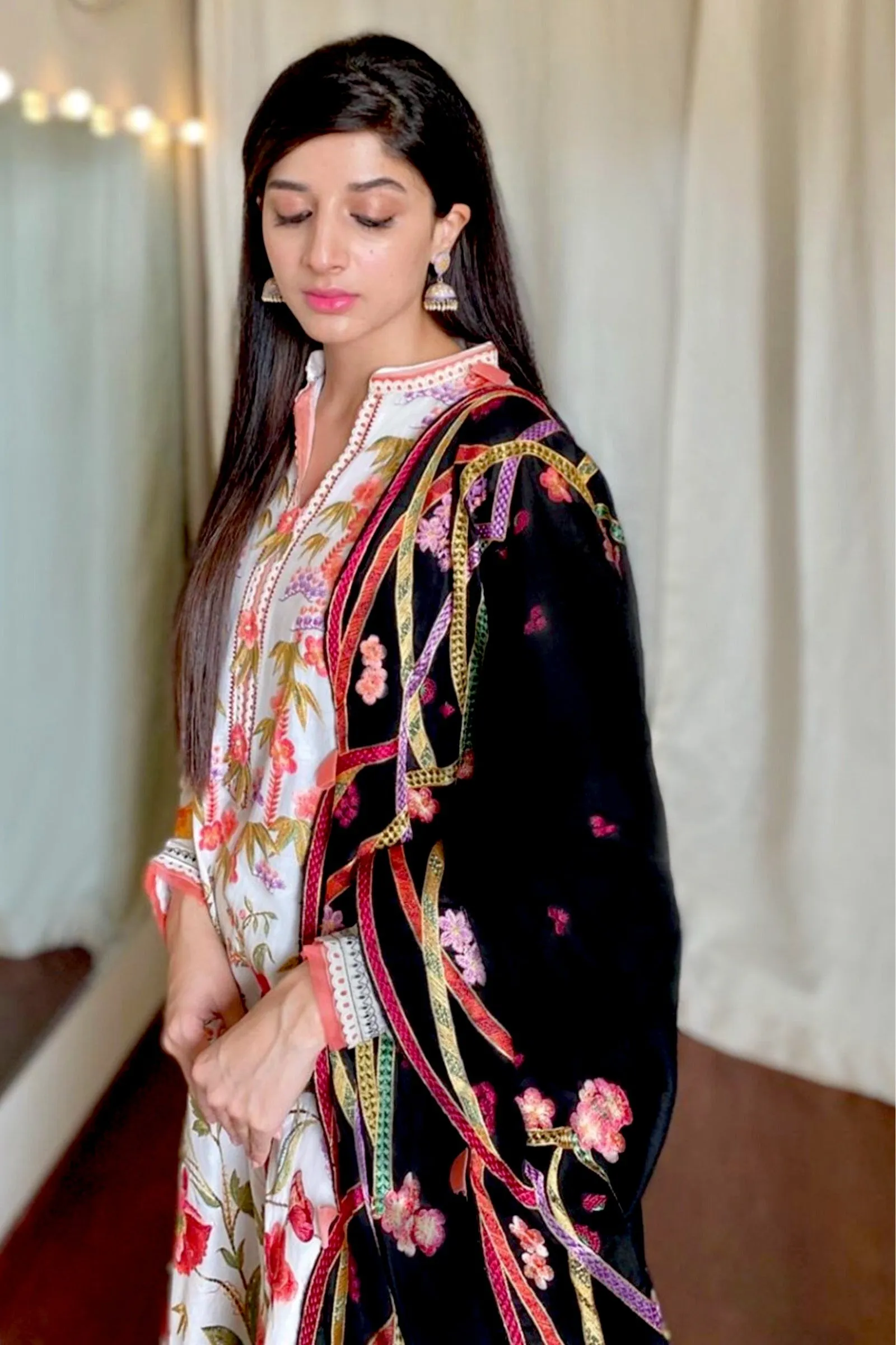 Zaha by Khadijah Shah Festive Lawn Collection 2021 – MASHAEL (ZF21-05)