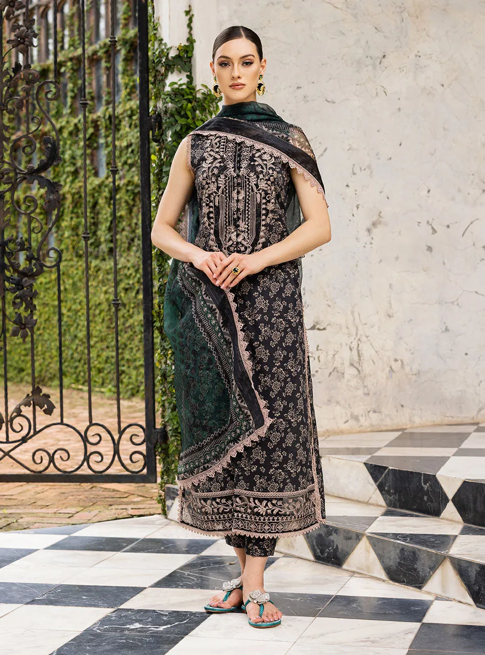Zainab Chottani Tahra Lawn Collection  – Onyx-Aura 6B